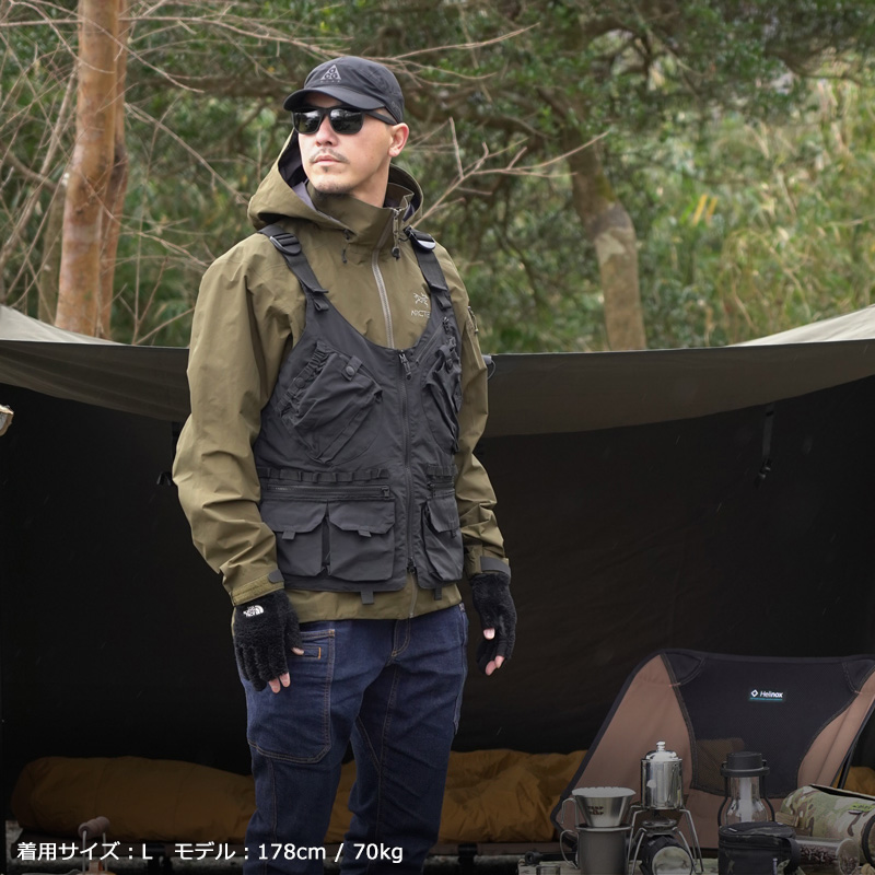grn outdoor TEBURA VEST ROOT CO. Collaboration Model | ROOT CO 