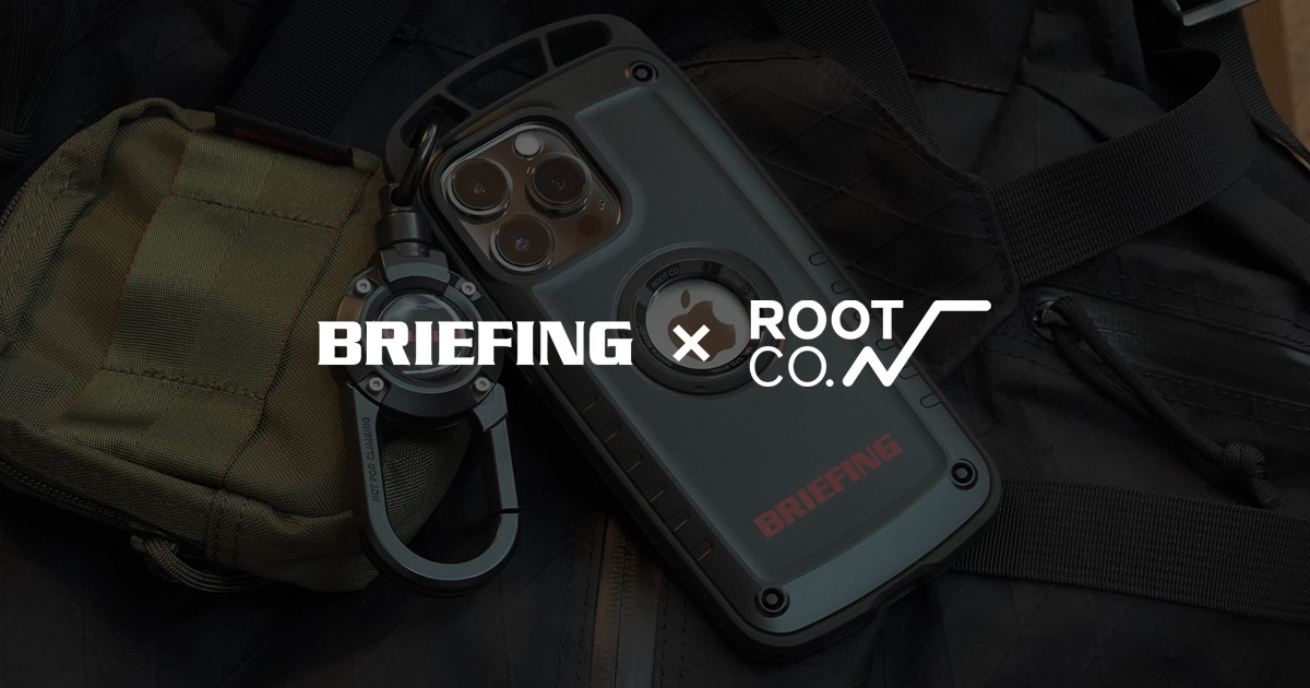 新商品】BRIEFING×ROOT CO. SHOCK RESIST CASE Pro. iPhone13 