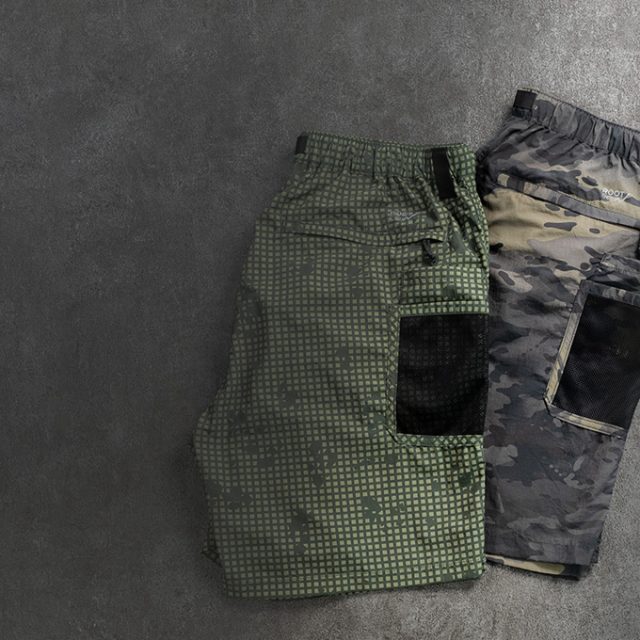 【新色】ROOT CO. PLAY AMPHIBIA Waterside Shorts（カモフラージュタイプ）新柄 販売開始のお知らせ