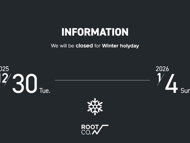 2025-26冬期休業のお知らせ（12月30日（火）～1月4日（日））