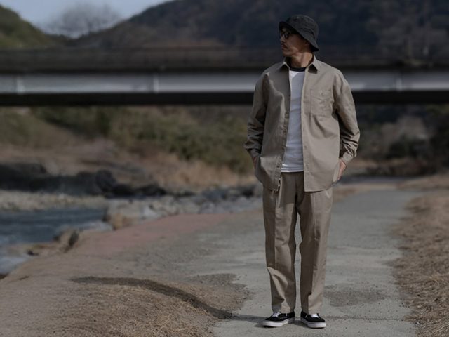 【新商品】「PLAY TC TWILL UTILITY Long Sleeve Button Shirts」「PLAY TC TWILL UTILITY Pants」販売開始のお知らせ