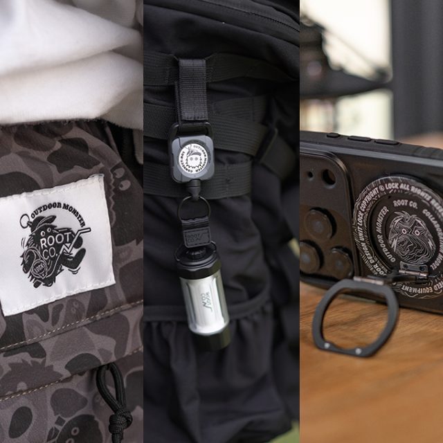 OUTDOOR MONSTER×ROOT CO.コラボレーションシリーズ取り扱いのお知らせ