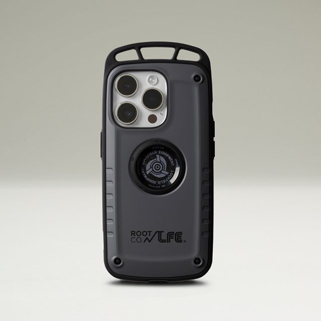 ROOT CO.×LFE GRAVITY Shock Resist Case Pro. iPhone 14Pro(LFE GRY)