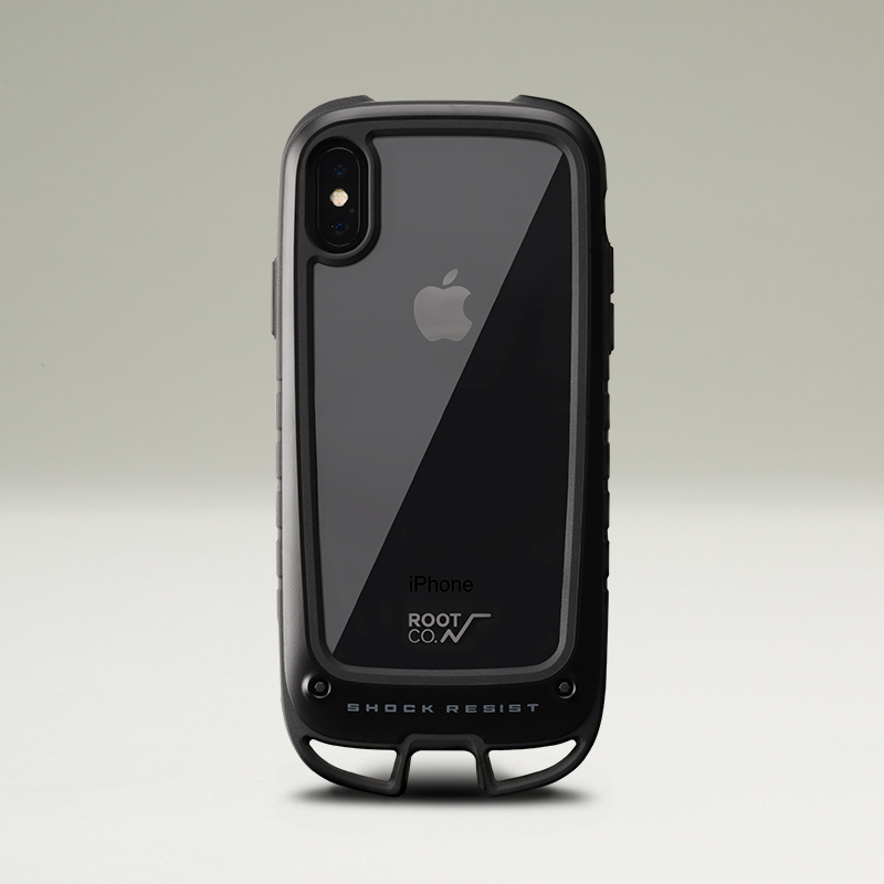 Shock Resist Case ＋Hold. for iPhoneXS/X | ROOT CO. Designed in