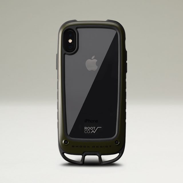 Shock Resist Case ＋Hold. for iPhoneXS/X