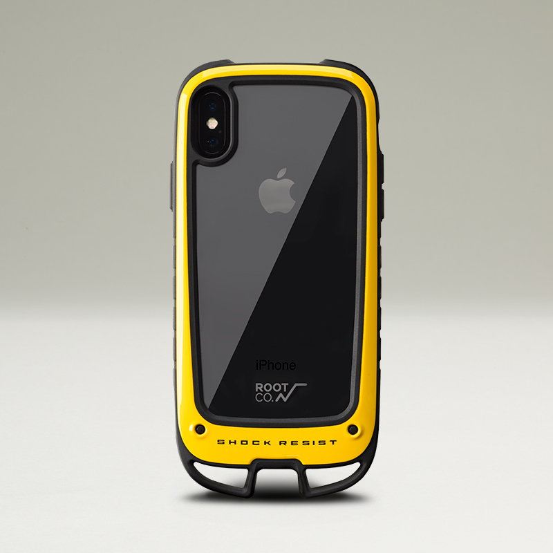 Shock Resist Case ＋Hold. for iPhoneXS/X | ROOT CO. Designed in 