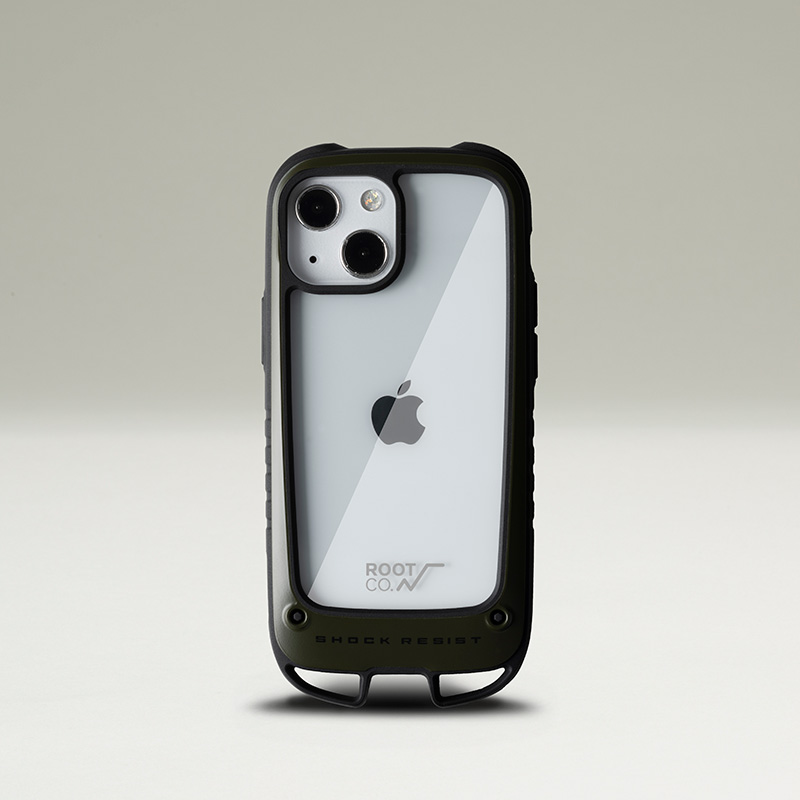 Shock Resist Case +Hold. for iPhone13mini | ROOT CO. Designed in 